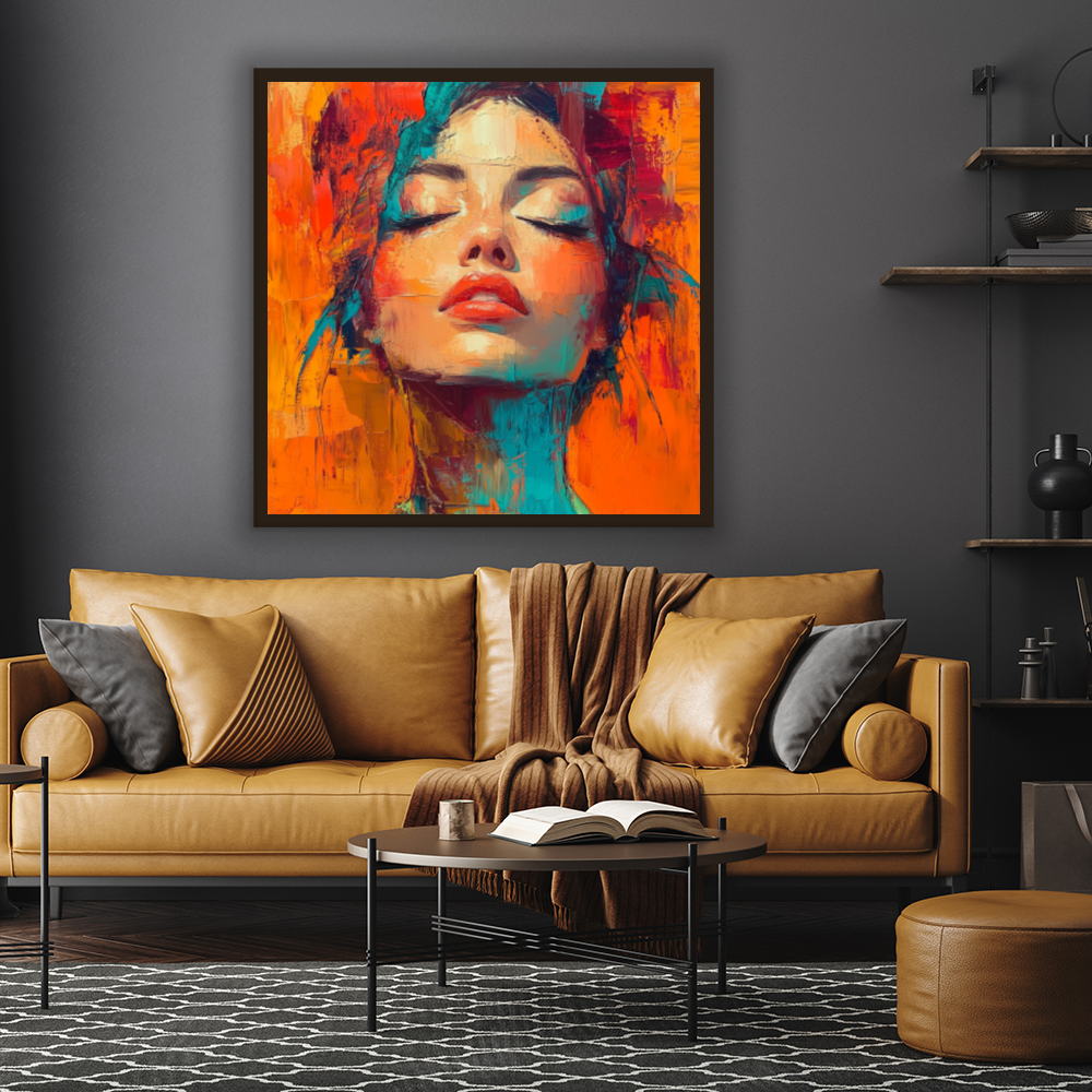 Tableau Décoratif Expression Éthérée