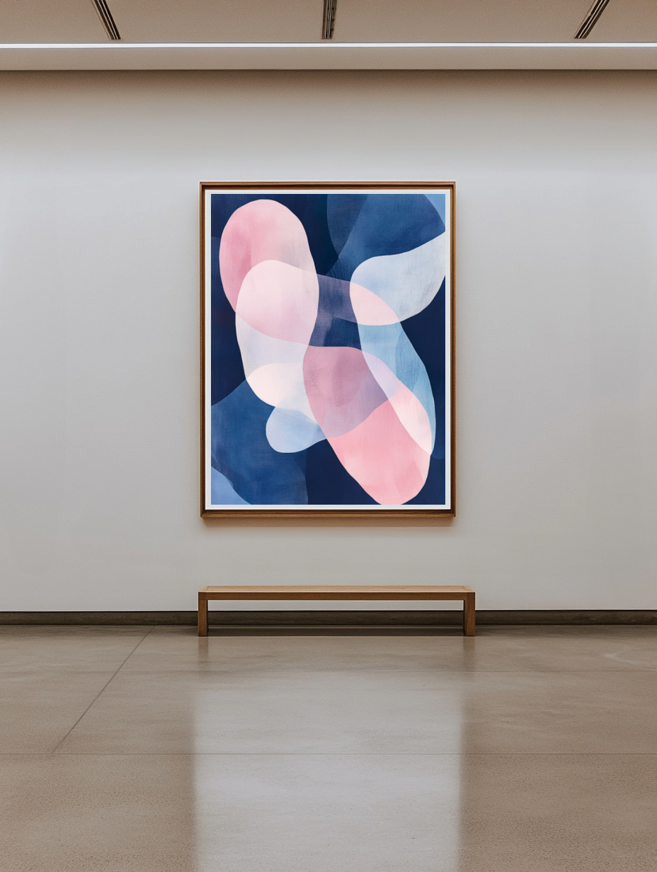 Tableau Décoratif Échos Fluides