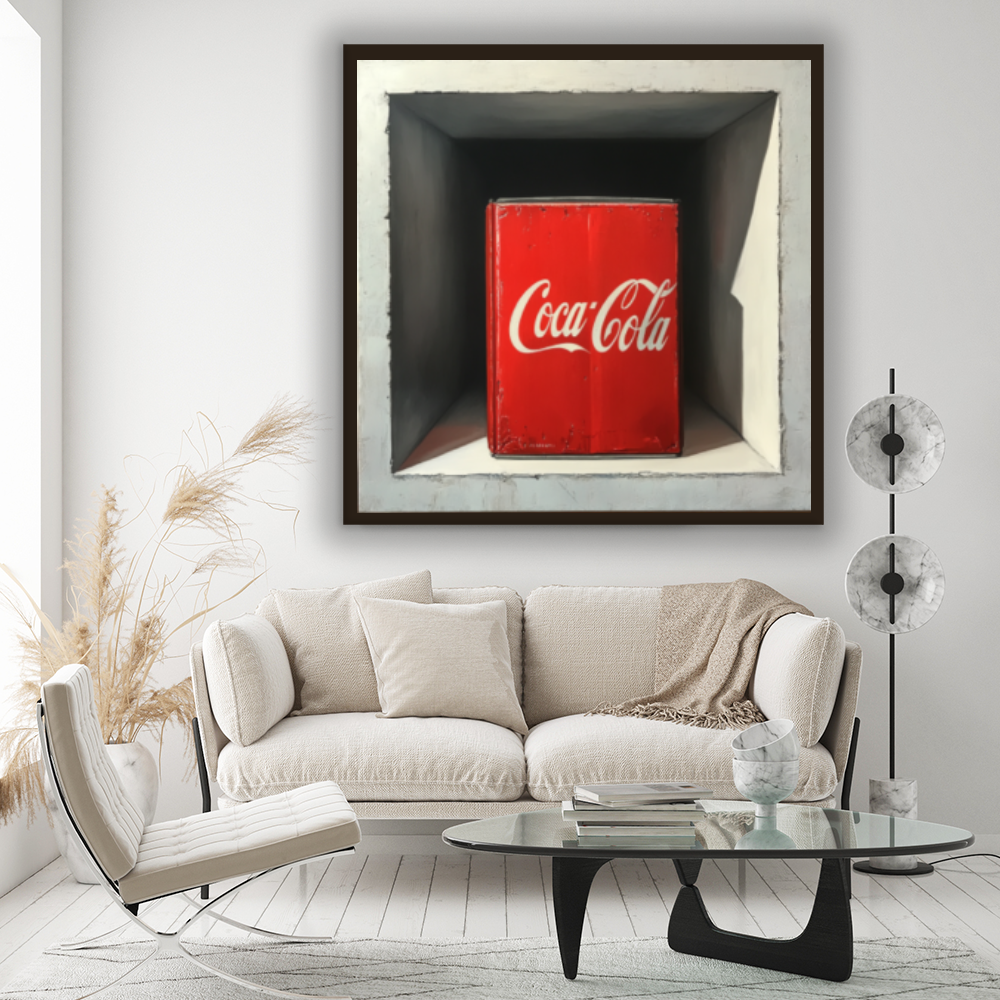 Tableau Décoratif Red Pop Impact - Artibar Tableaux de décoration Art abstrait