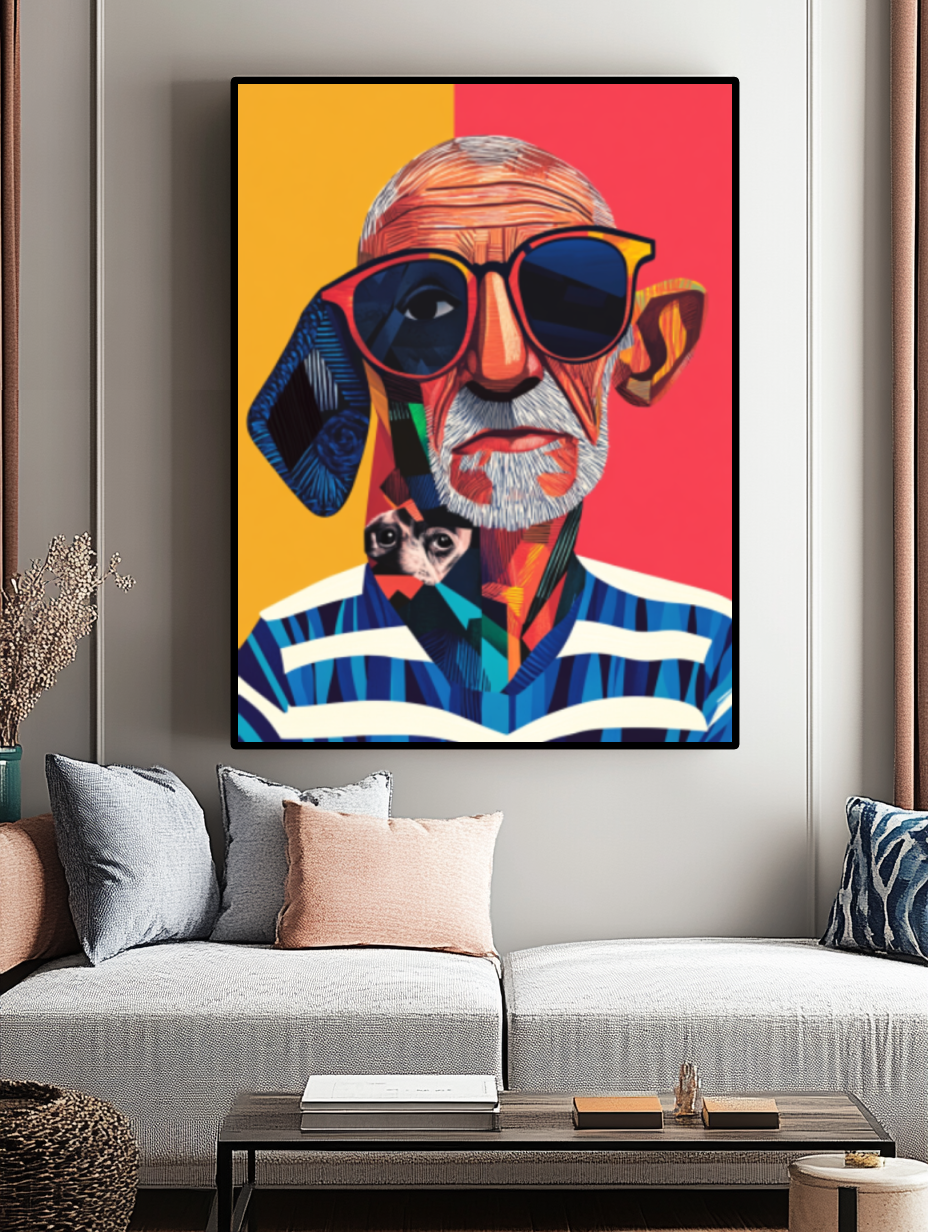 Tableau Décoratif Pop Art Explosif