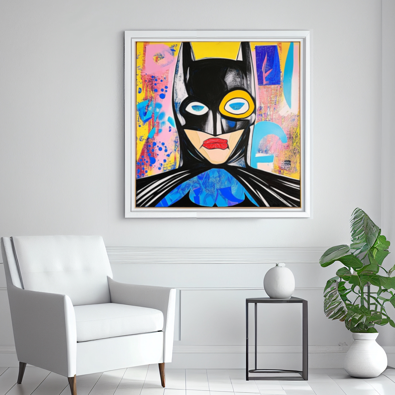 Tableau Décoratif Pop Art Masqué - Artibar Tableaux de décoration Art abstrait