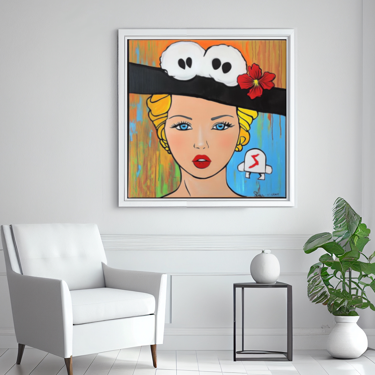 Tableau Décoratif Pop-Art Fantaisiste