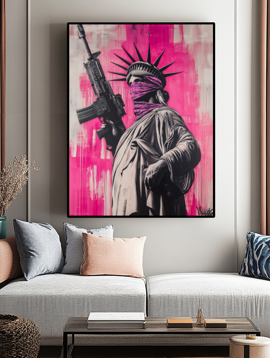 Tableau Décoratif - Liberté Armée