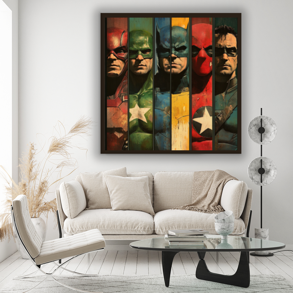 Tableau Décoratif Heroes en Fusion - Artibar Tableaux de décoration Art abstrait