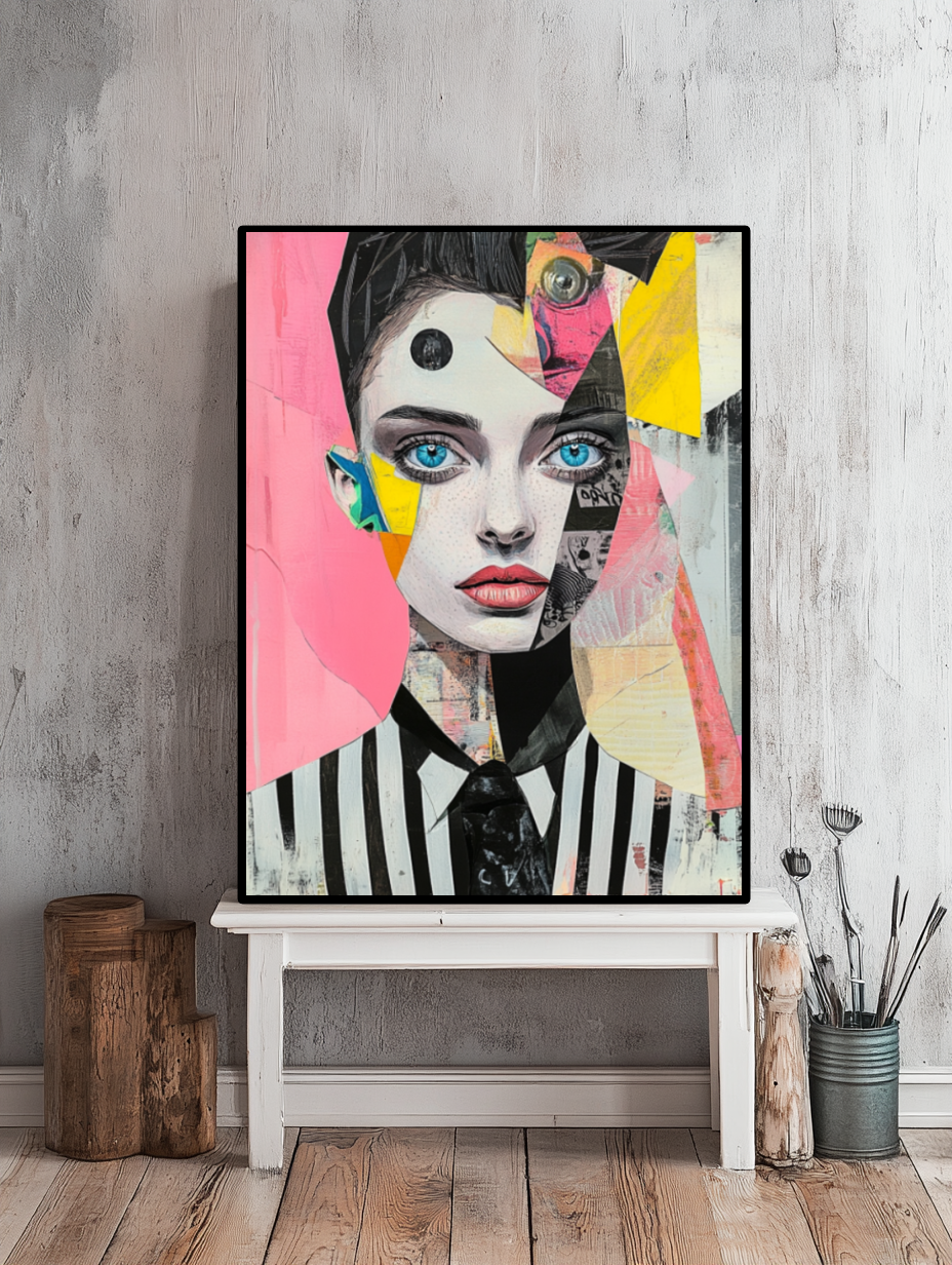 Tableau Décoratif Fusion Abstraite - Artibar Tableaux de décoration Art abstrait