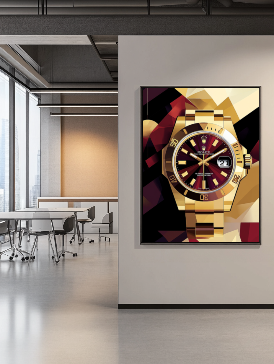 Tableau Décoratif Élégance Horlogère