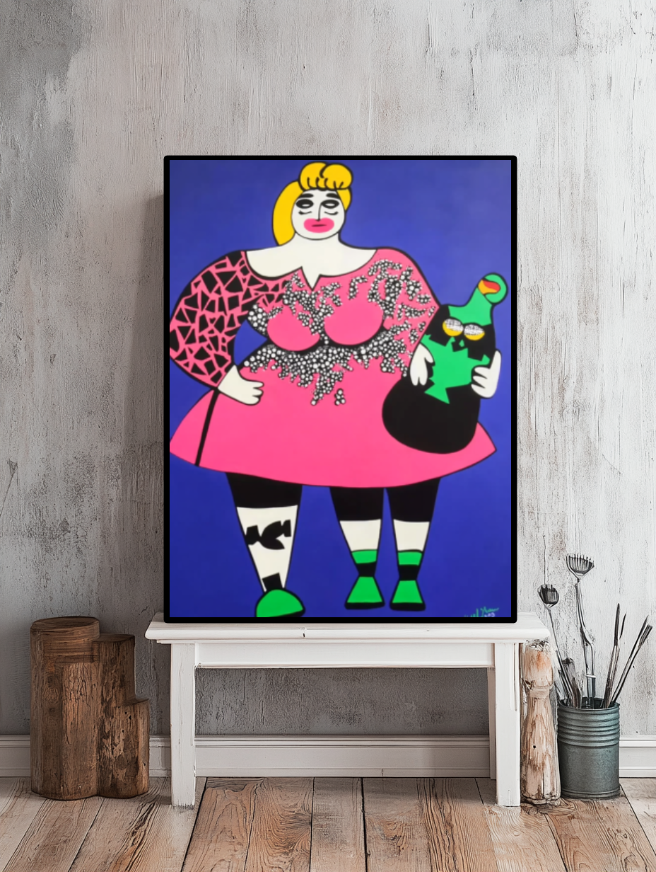 Tableau Décoratif Pop et Audacieux