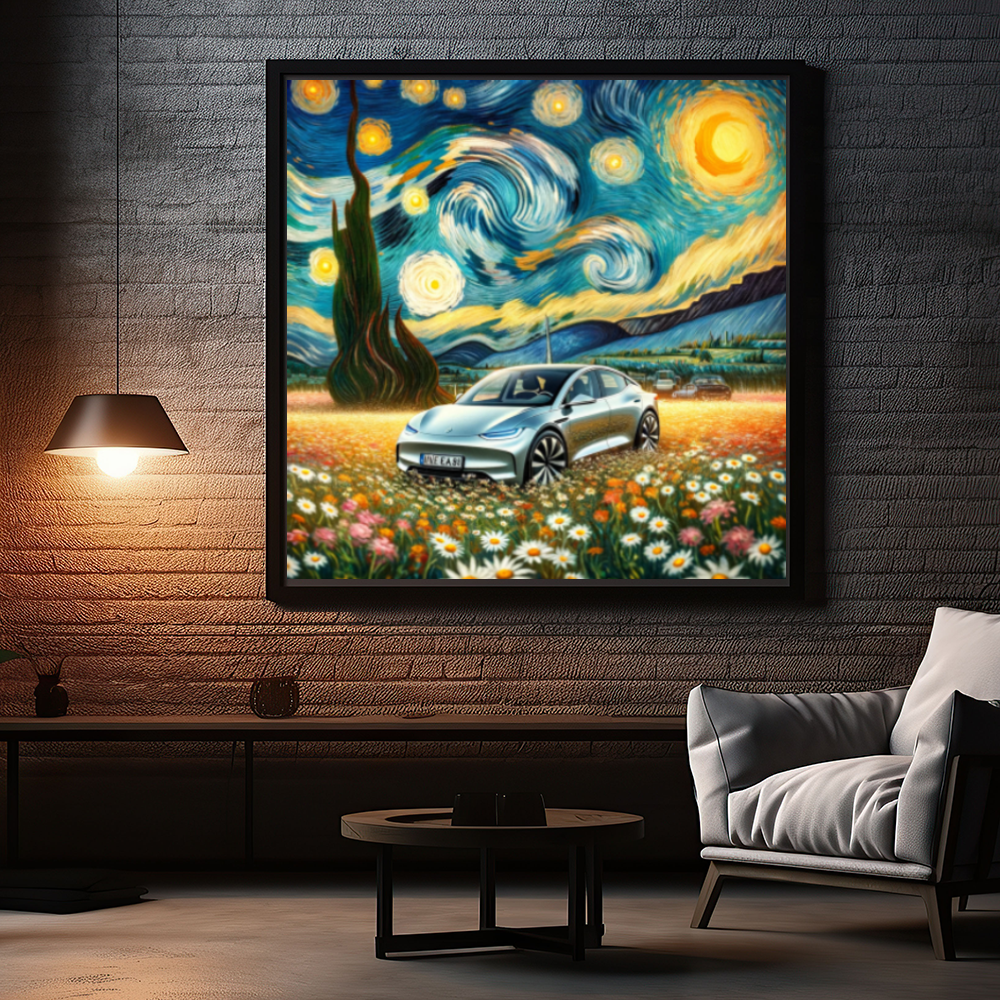 Tableau Décoratif Futurisme Étoilé - Artibar Tableaux de décoration Art abstrait