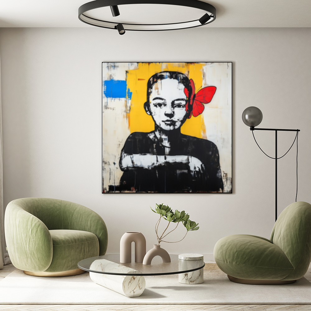 Tableau Décoratif Éclat d'Émotion