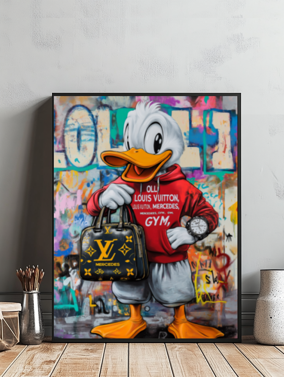 Tableau Décoratif Duck de Luxe - Artibar Tableaux de décoration Art abstrait