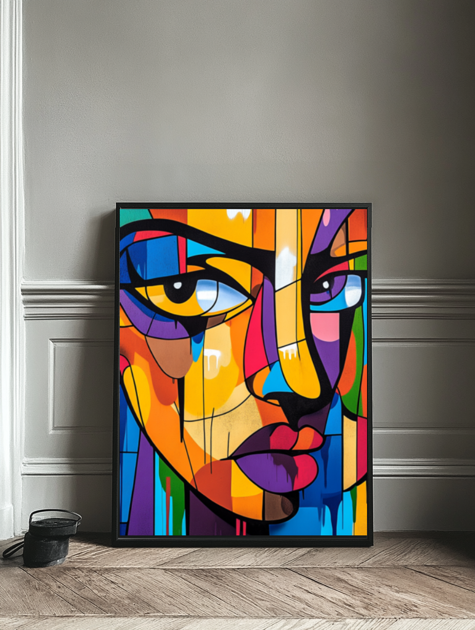 Tableau Décoratif Éclats Abstraits