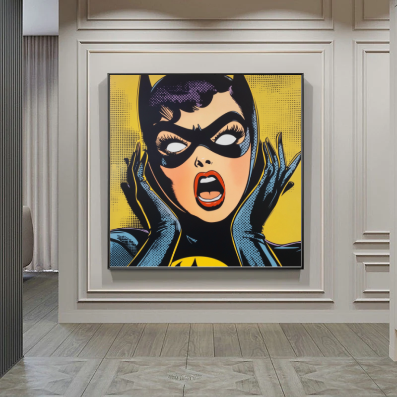 Tableau Décoratif Pop Art Héroïque - Artibar Tableaux de décoration Art abstrait