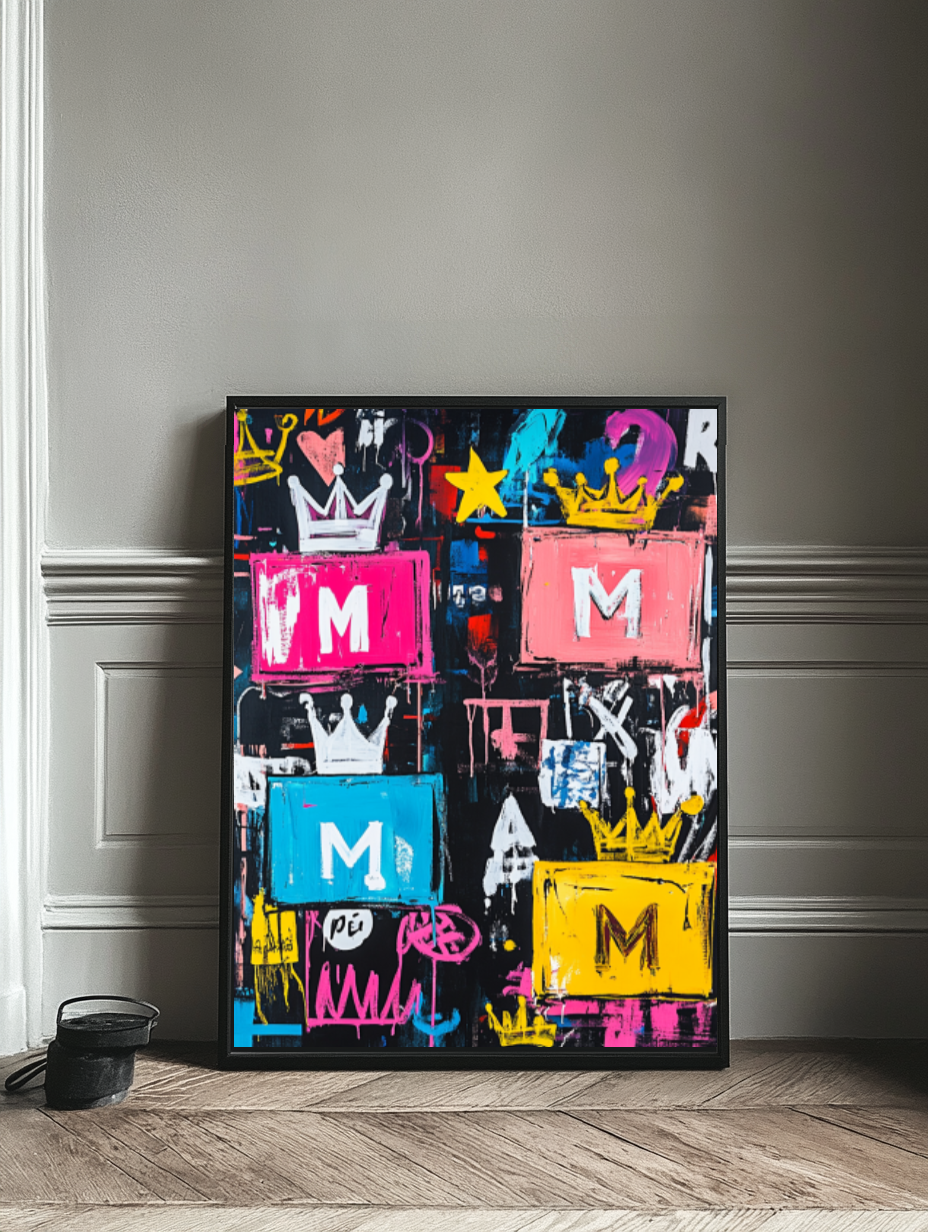Tableau Décoratif Street Pop Royale