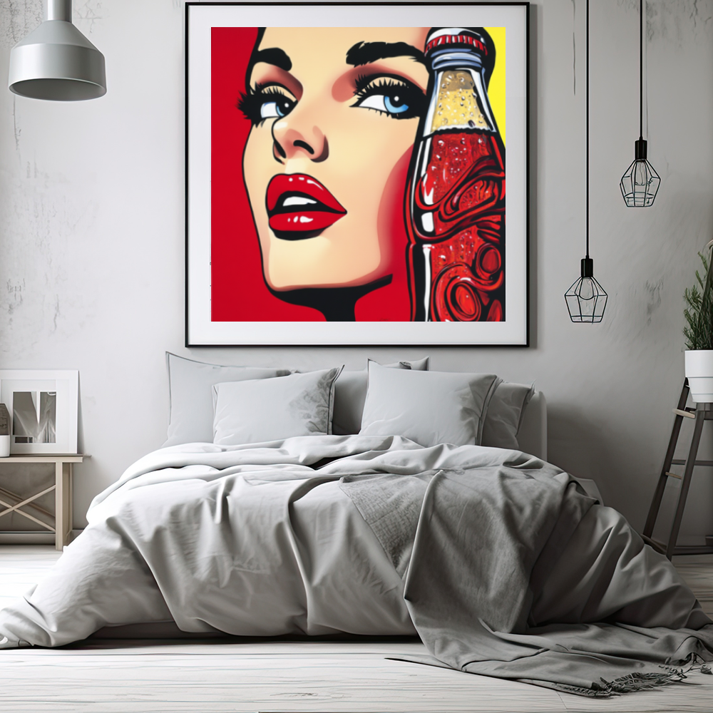 Tableau Décoratif Pop Art Éclatant - Artibar Tableaux de décoration Art abstrait