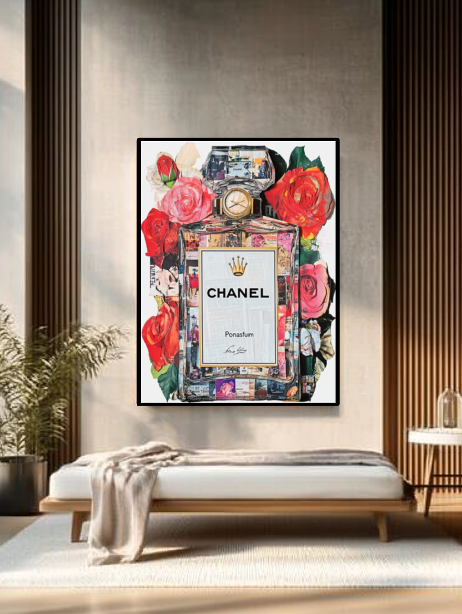 Tableau Décoratif Parfum Élégant
