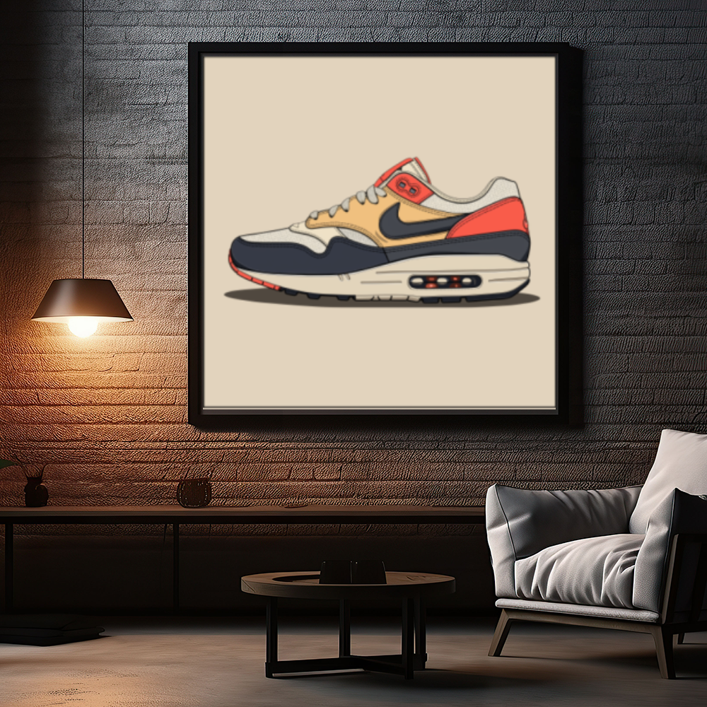 Tableau Décoratif Sneaker Retro Élite - Artibar Tableaux de décoration Art abstrait