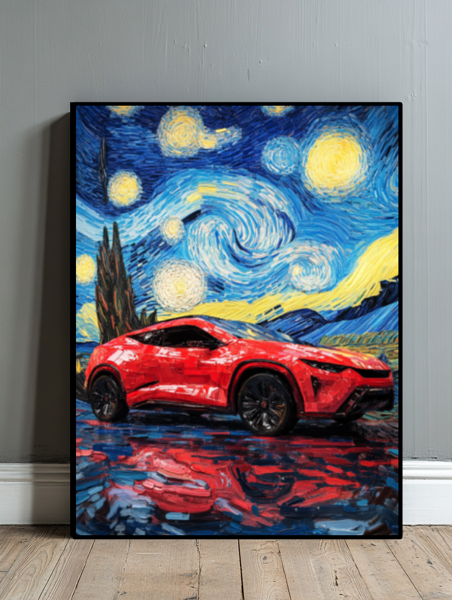 Tableau Décoratif Nocturne Turbo - Artibar Tableaux de décoration Art abstrait