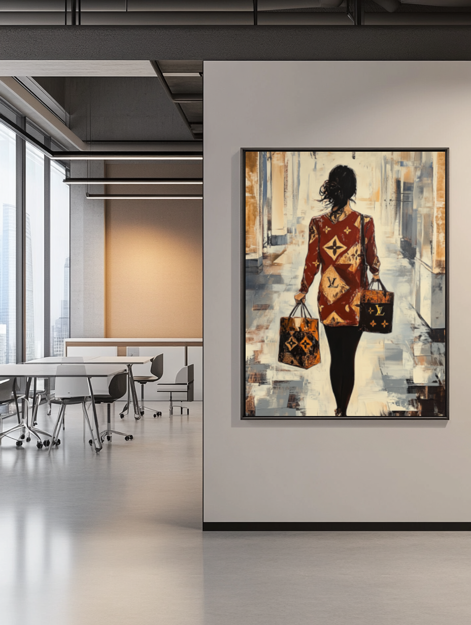 Tableau Décoratif Élégance Urbaine