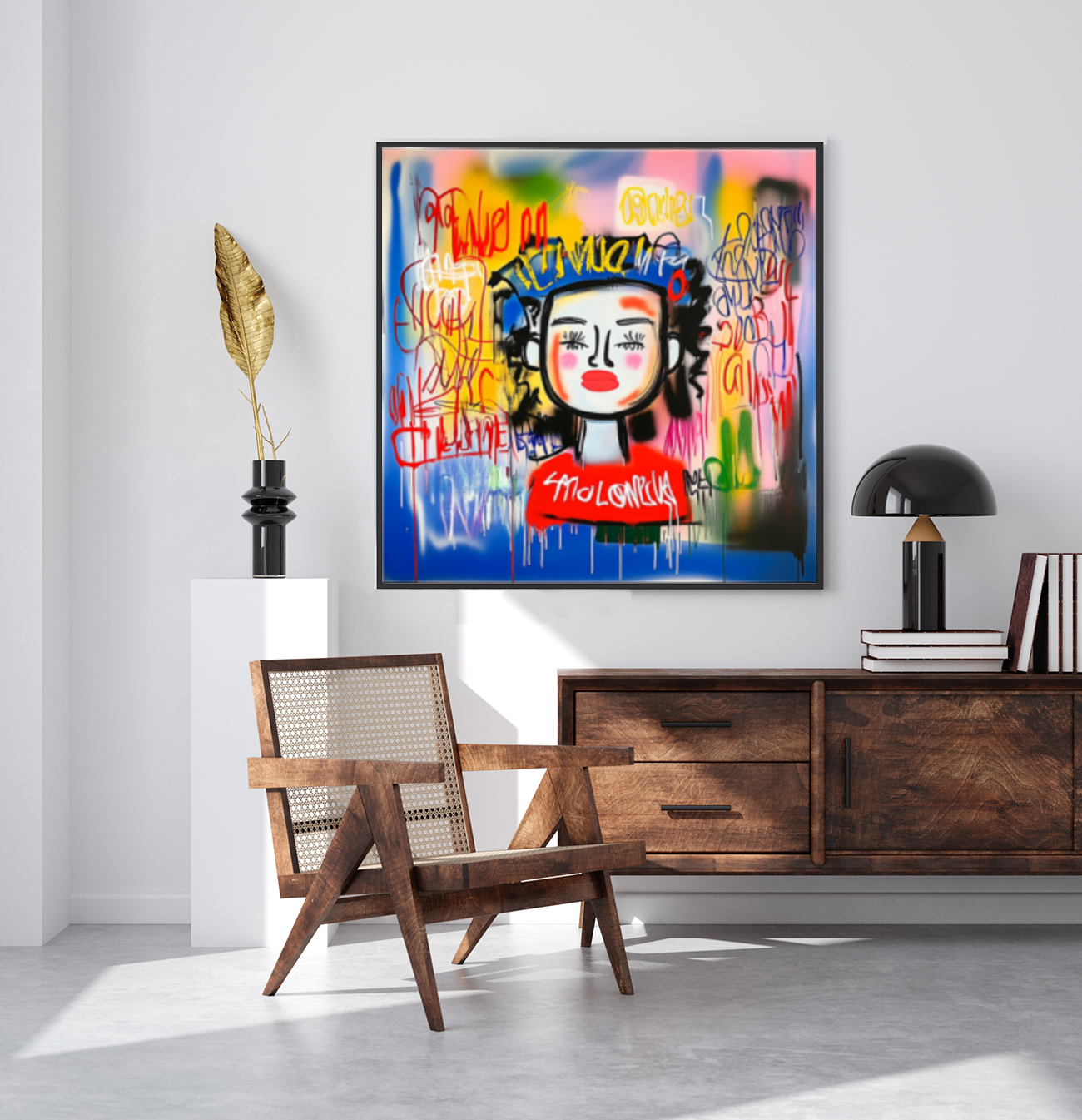 Tableau Décoratif Expressif Urbain