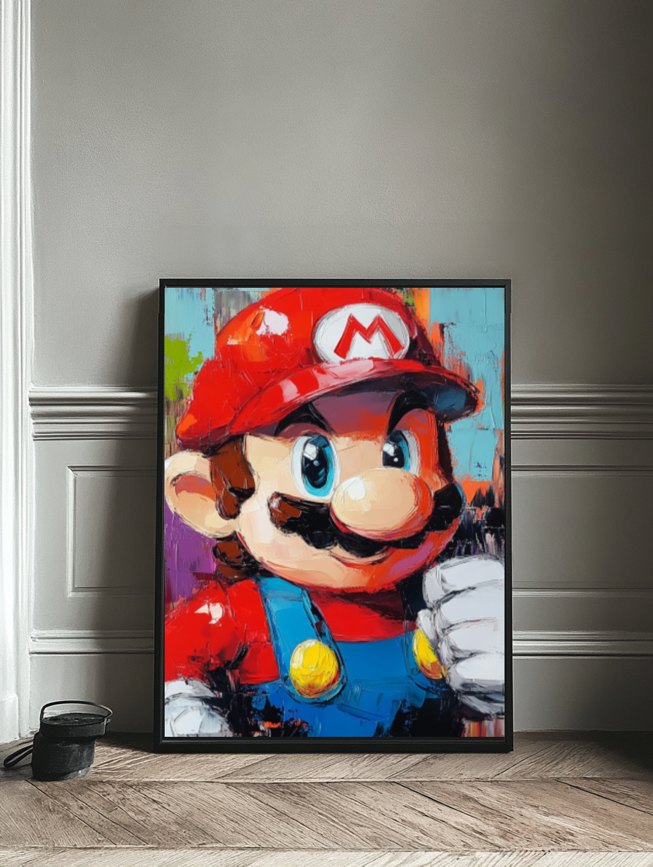 Tableau Décoratif Dynamique de Jeu Vidéo