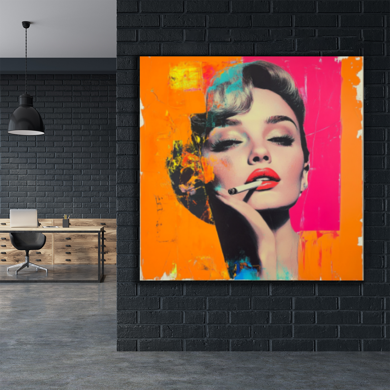 Tableau Décoratif Pop Art Glamour