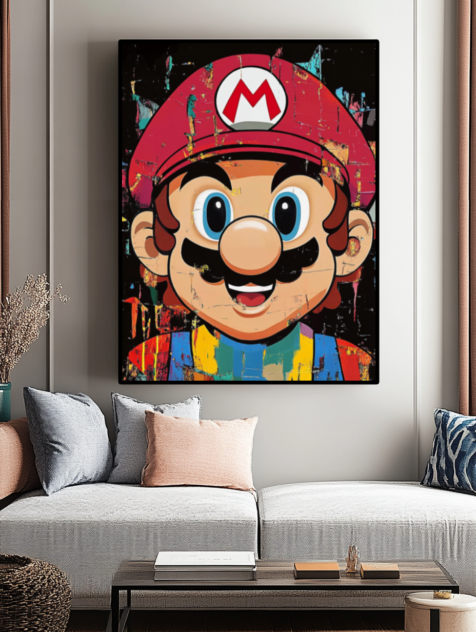 Tableau Décoratif Color Pop Gamer