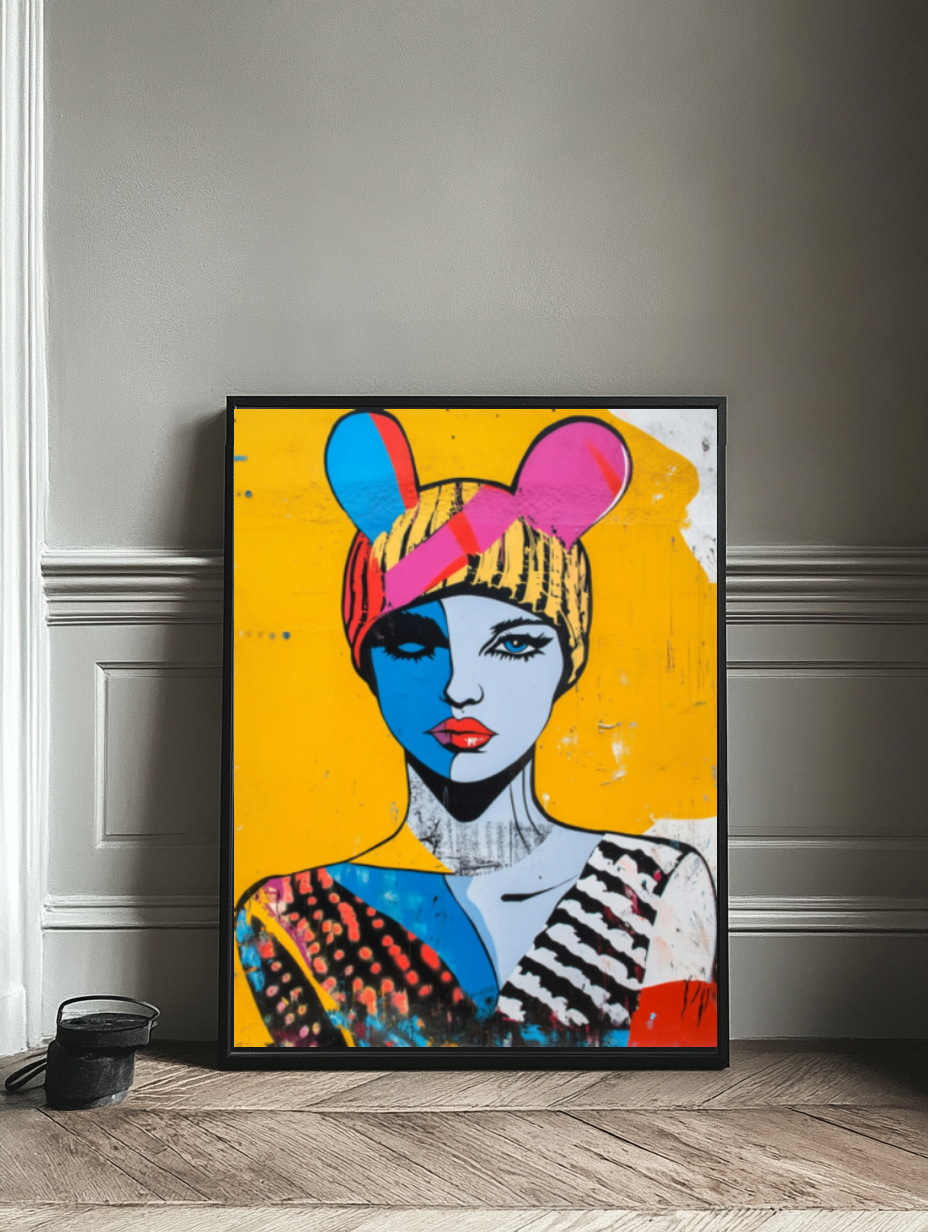 Tableau Décoratif Pop-Art Urbain