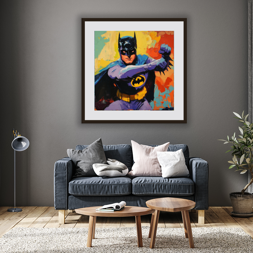 Tableau Décoratif Batman Pop Énergie - Artibar Tableaux de décoration Art abstrait