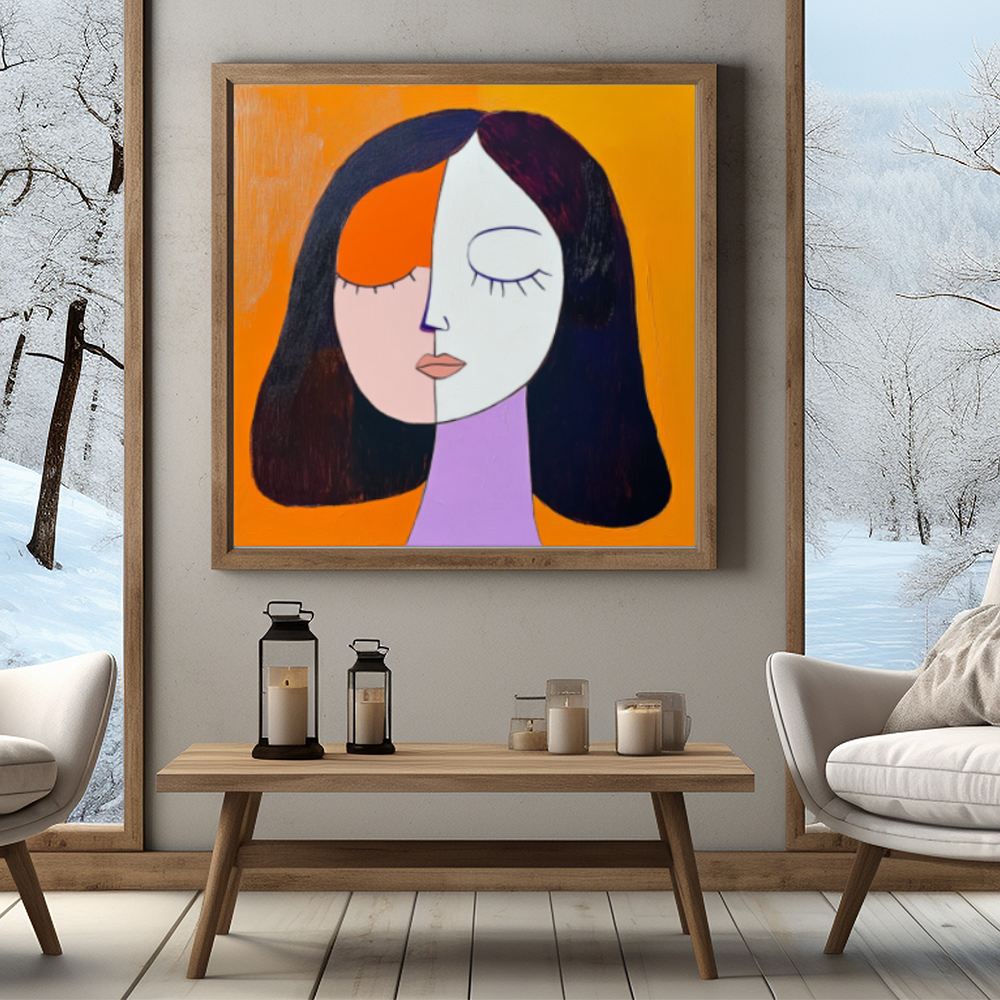 Tableau Décoratif Dualité Émotionnelle