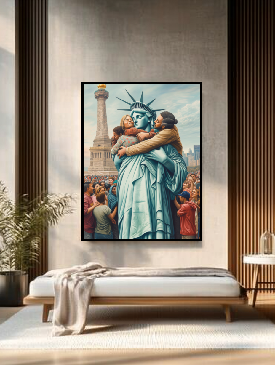 Tableau Décoratif - Liberté Embrassée