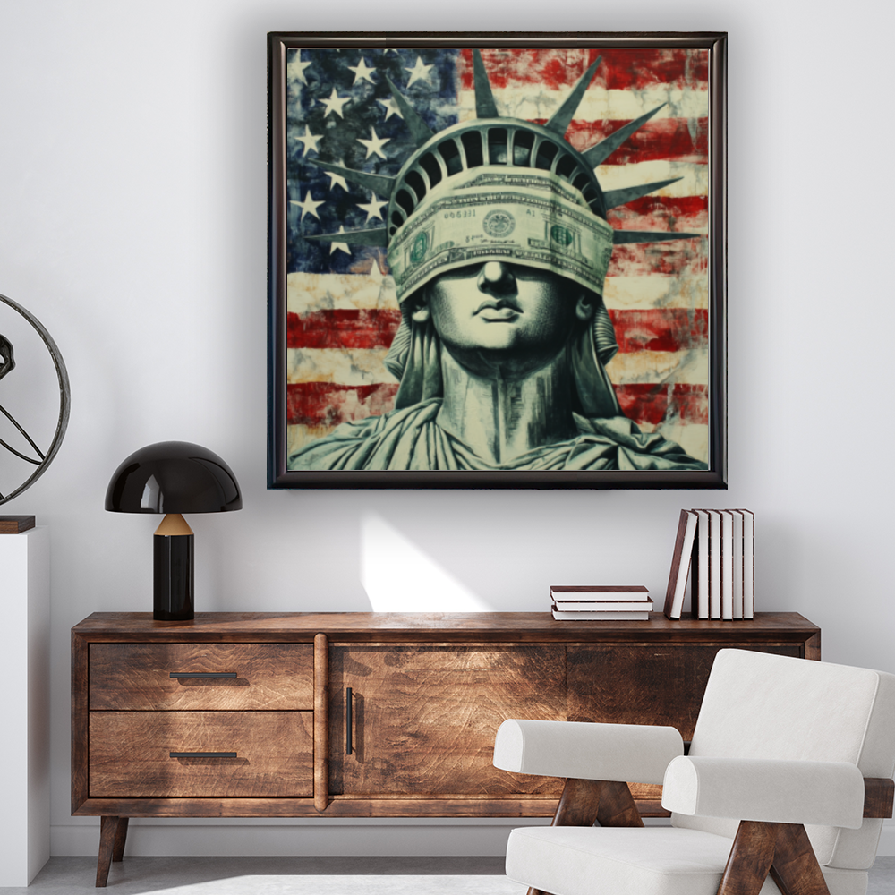 Tableau Décoratif Liberté Illusoire