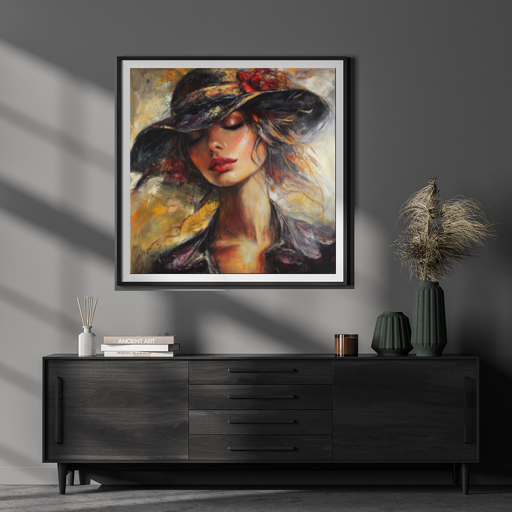 Tableau Décoratif Élégance Mystérieuse
