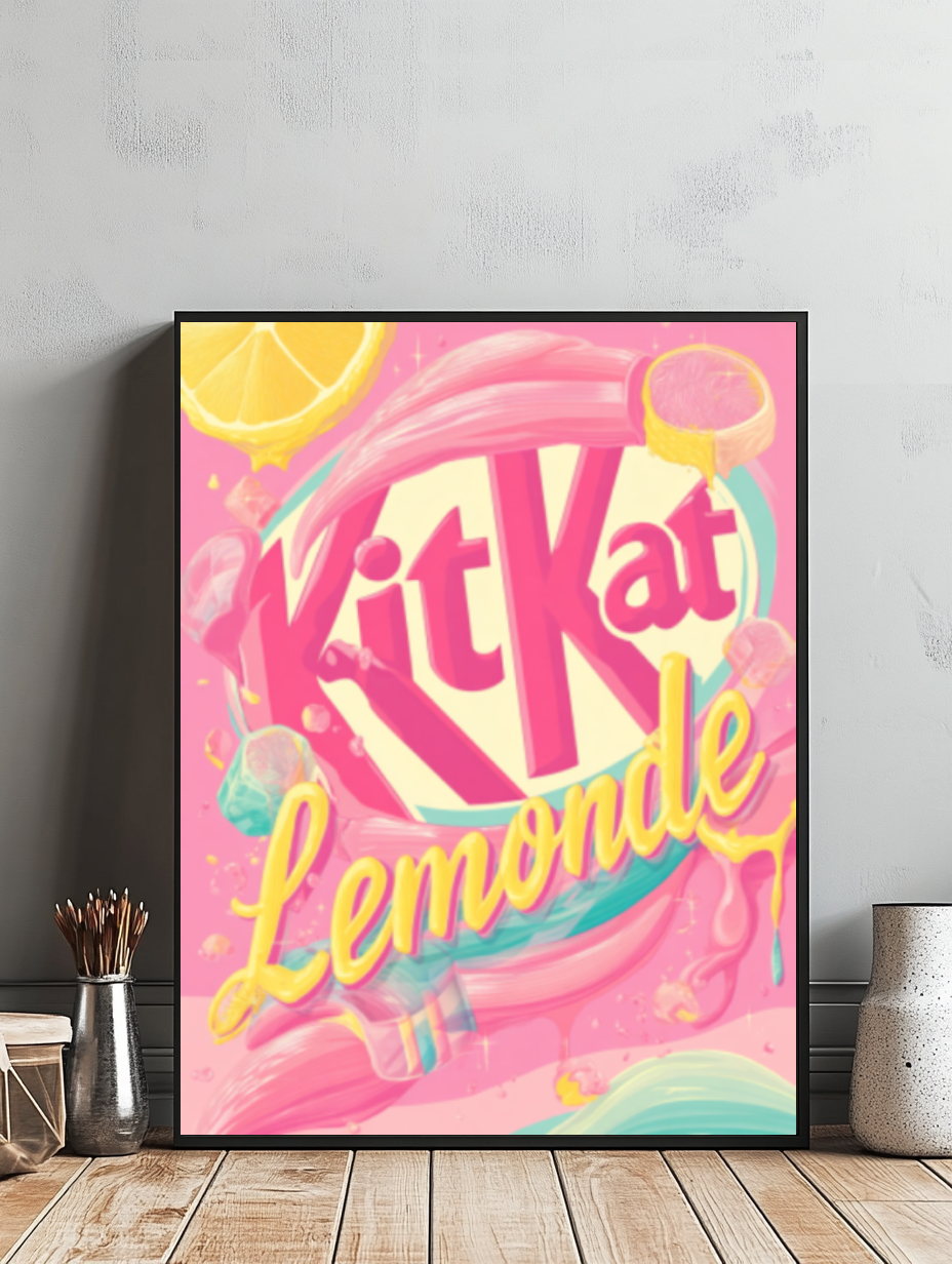 Tableau Décoratif Lemonade Pop - Artibar Tableaux de décoration Art abstrait