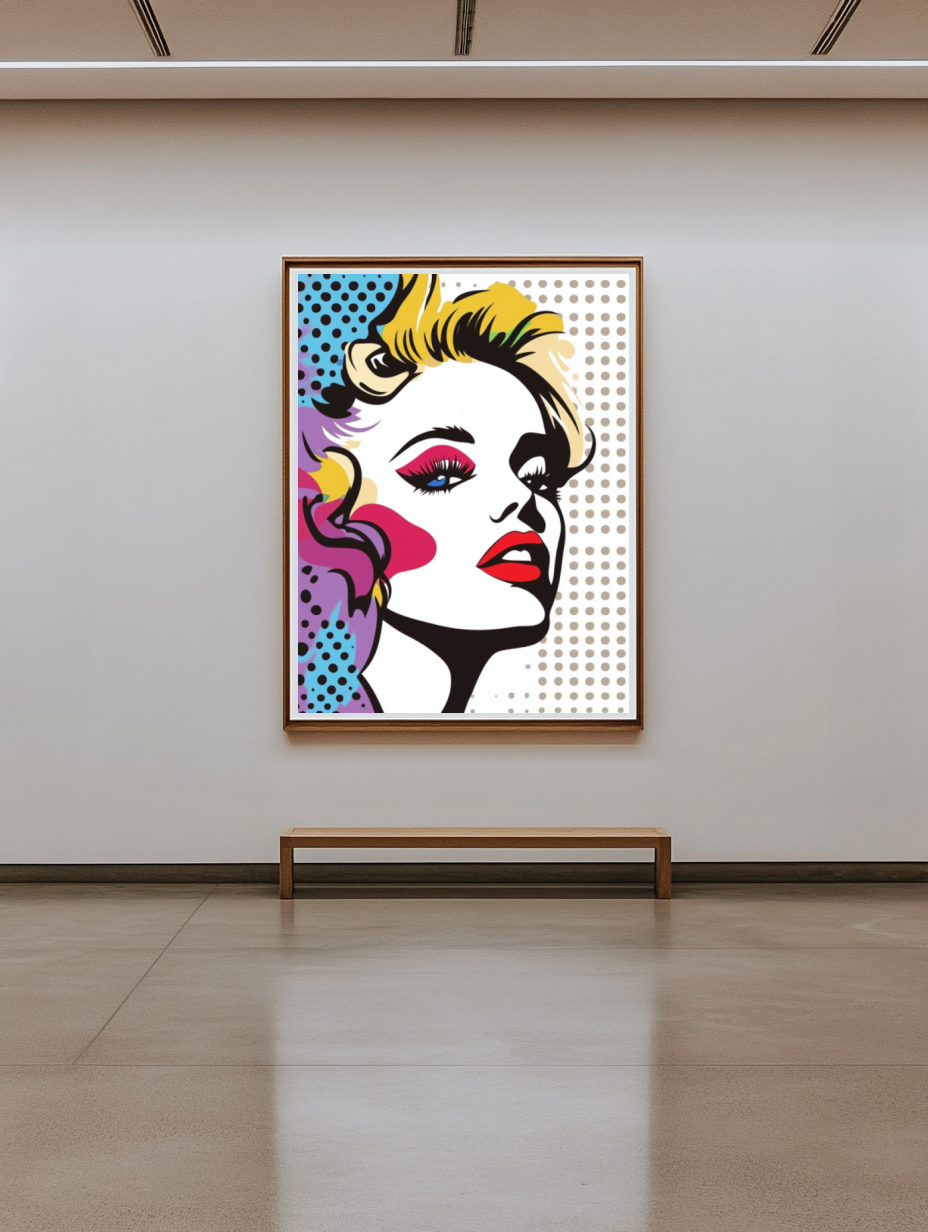 Tableau Décoratif Pop Art Intense