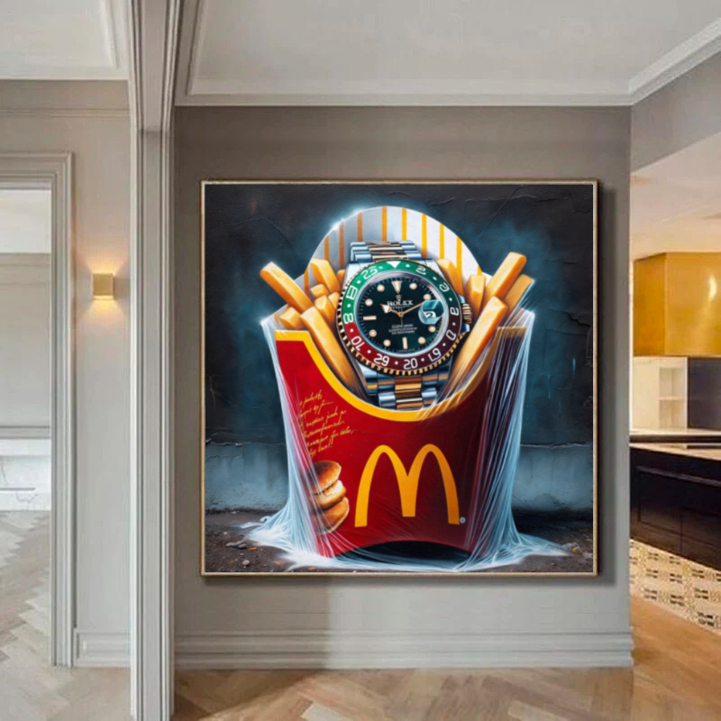 Tableau Décoratif Fusion Pop et Luxe