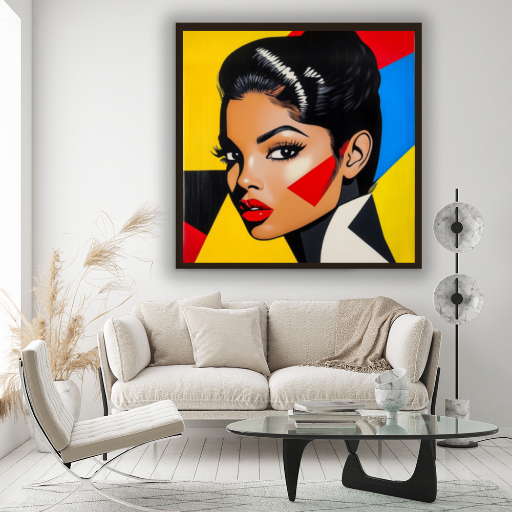Tableau Décoratif Pop-Art Énergique