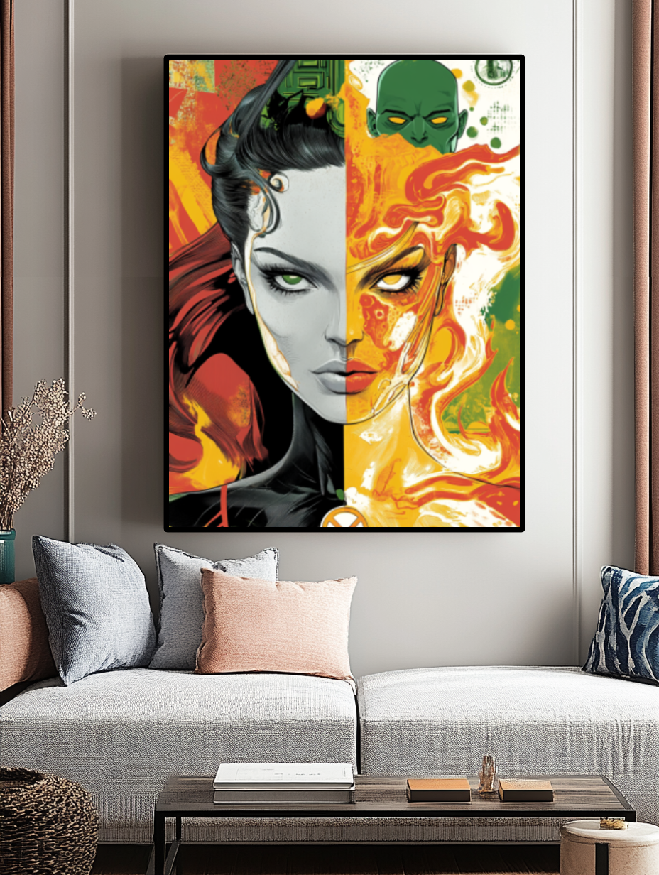 Tableau Décoratif Épopée Cosmique