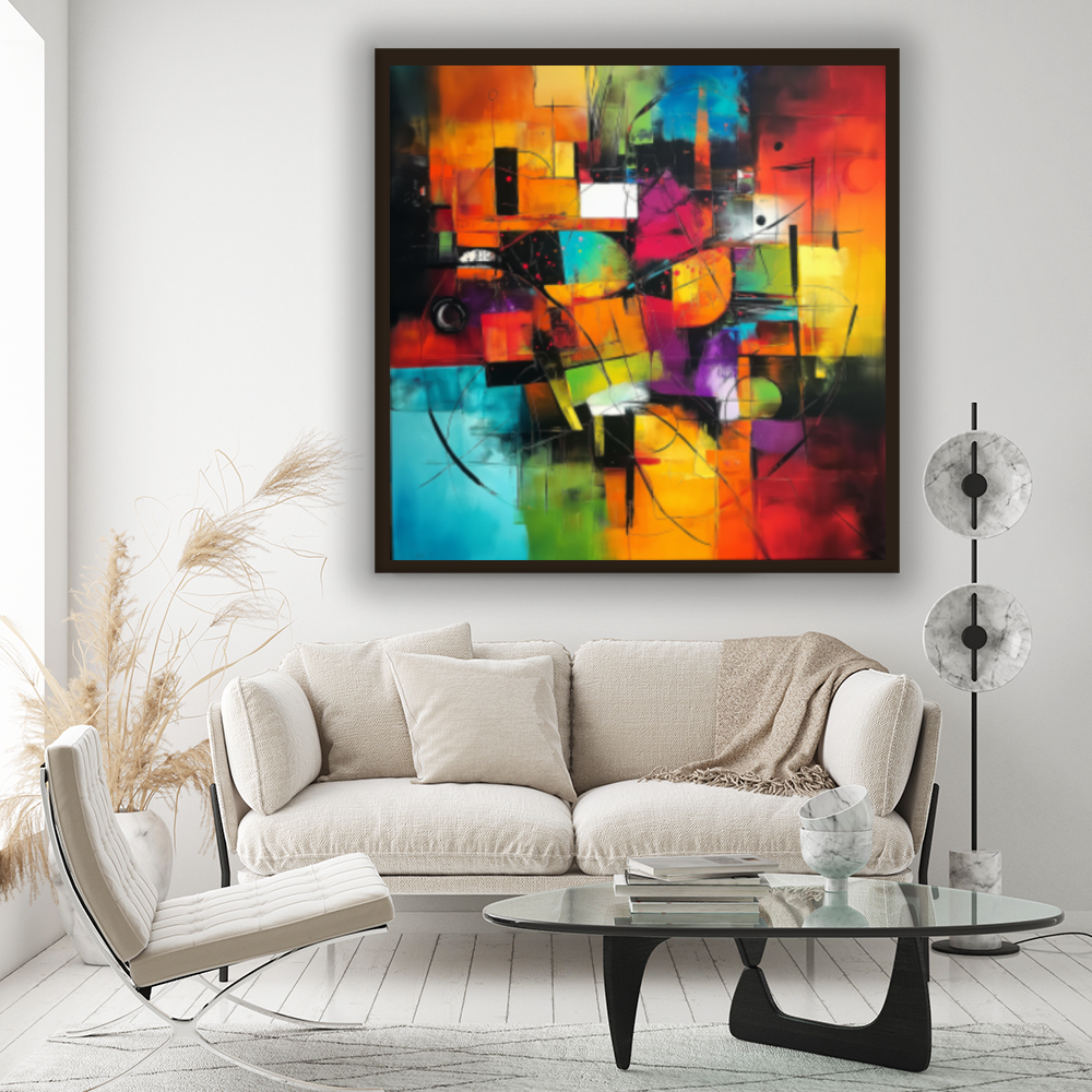 Tableau Décoratif Chromatik Pulse - Artibar Tableaux de décoration Art abstrait