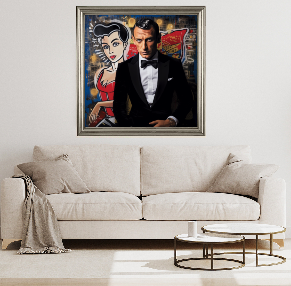 Tableau Décoratif Urbain Élégant
