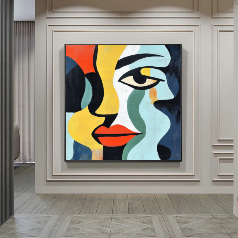 Tableau Décoratif Abstrait et Audacieux