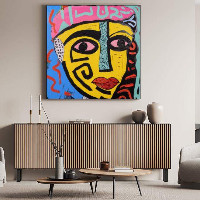 Tableau Décoratif Vision Abstraite - Artibar Tableaux de décoration Art abstrait