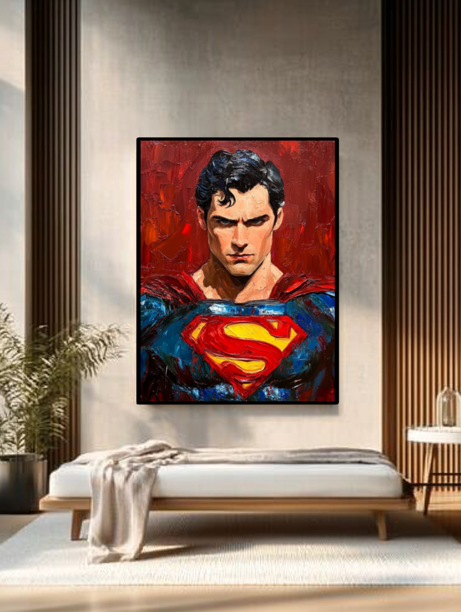 Tableau Décoratif Man of Steel Intemporel - Artibar Tableaux de décoration Art abstrait