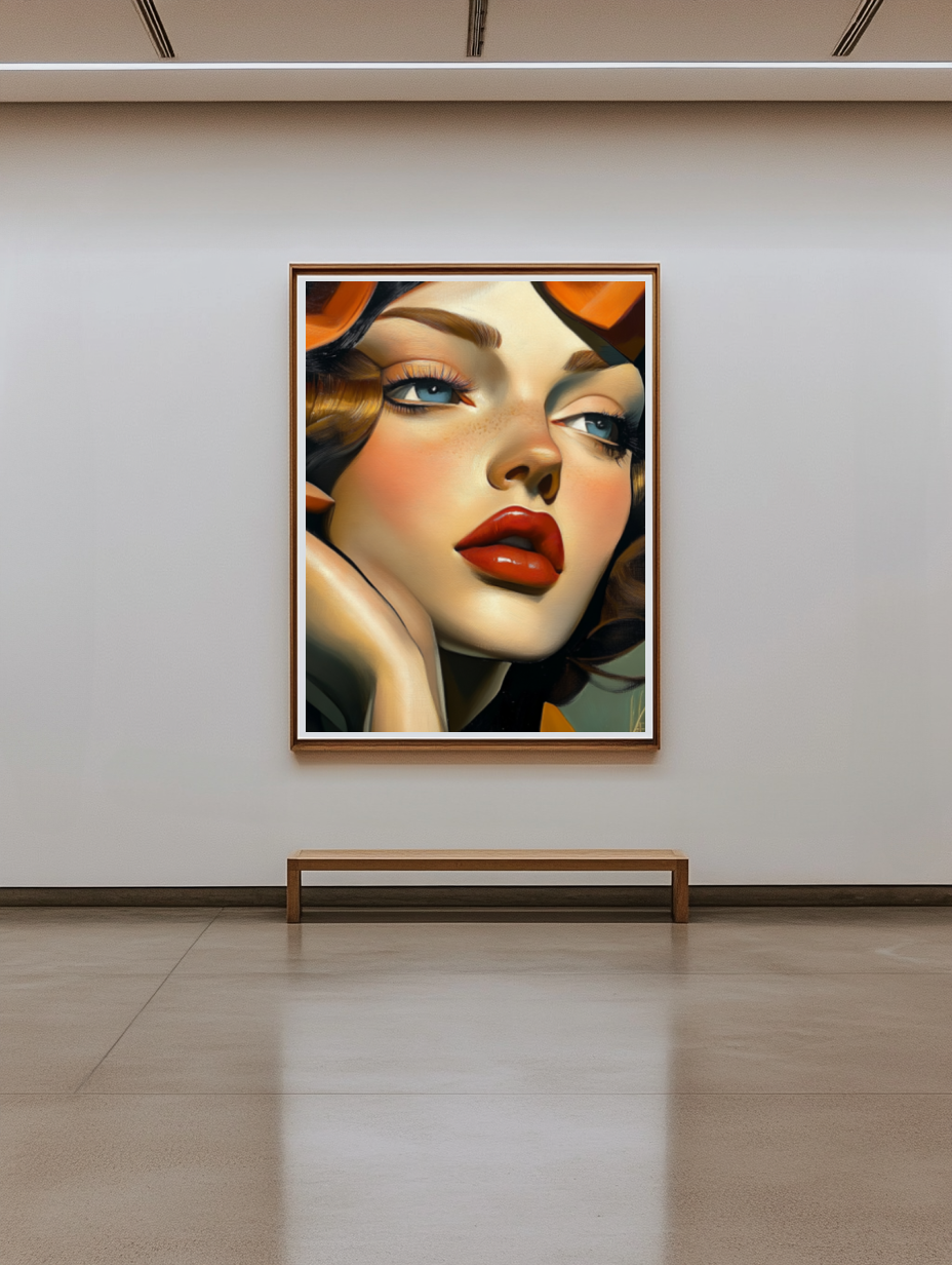 Tableau Décoratif Élégance Rétro