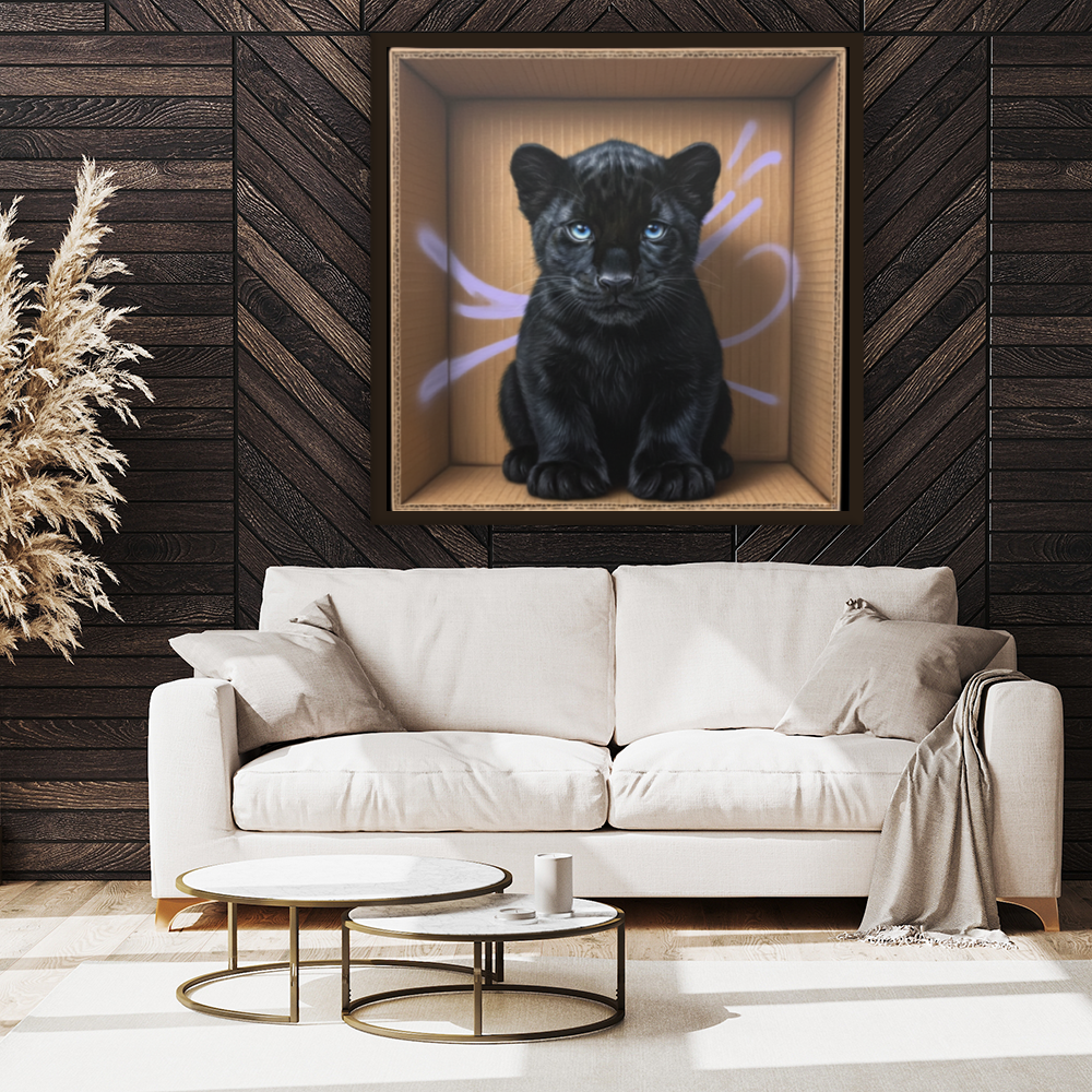 Tableau Décoratif Jungle Urbaine