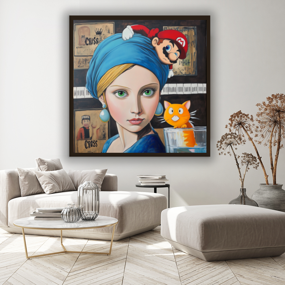 Tableau Décoratif Pop-Art Renaissance