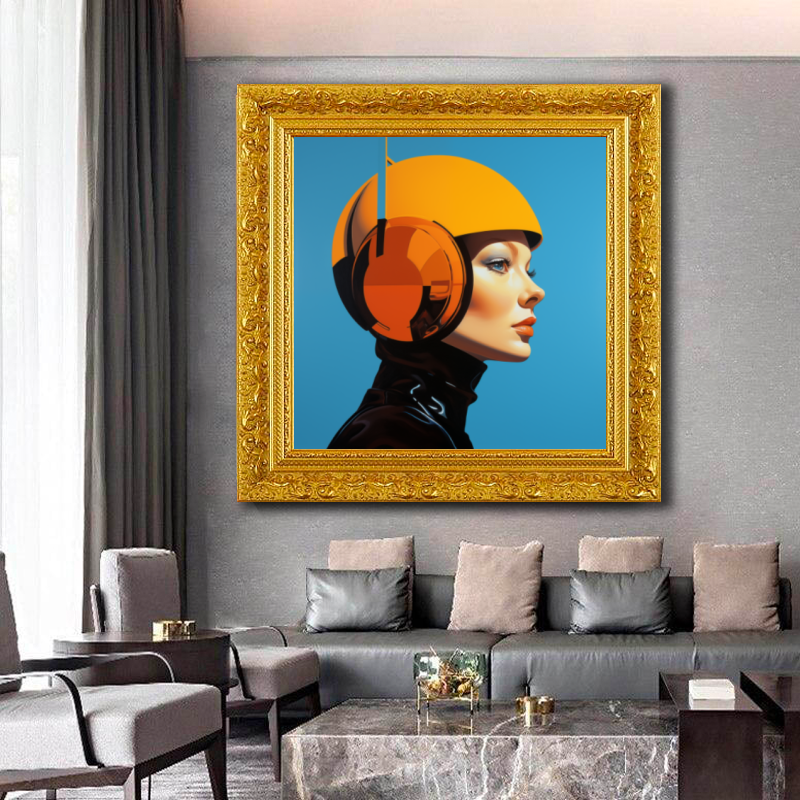 Tableau Décoratif Futuriste Élégant - Artibar Tableaux de décoration Art abstrait