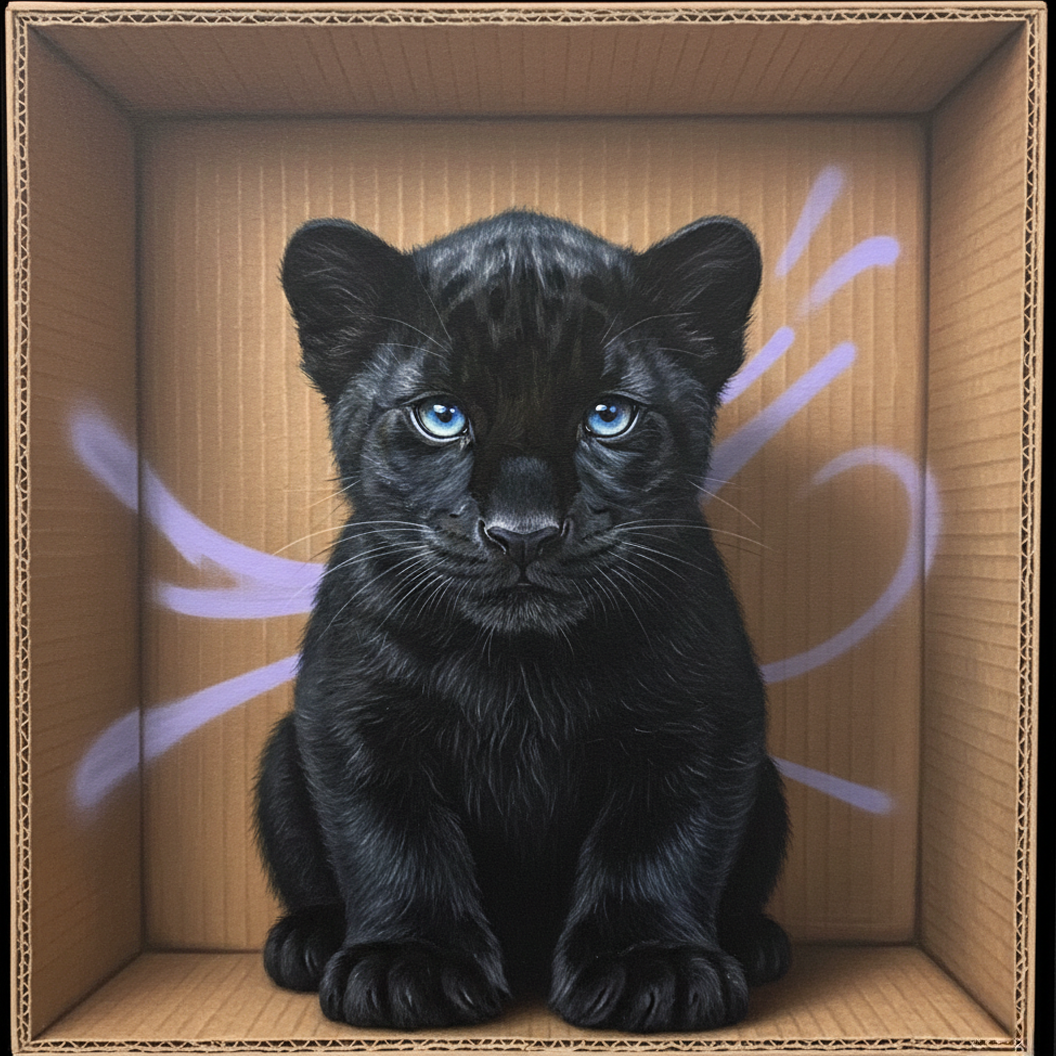 Tableau Décoratif Jungle Urbaine