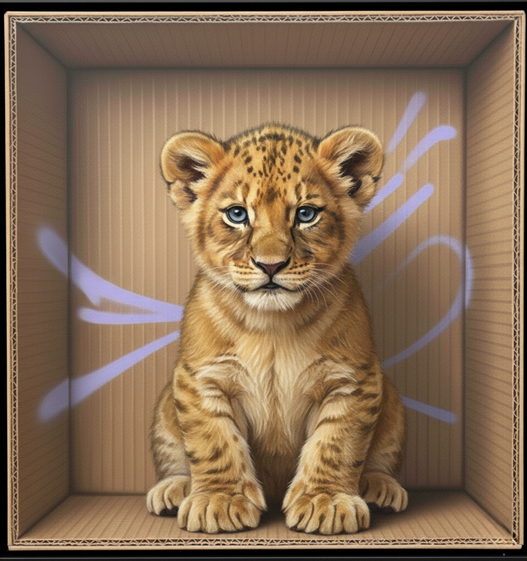 Tableau Décoratif - Le Roi en Carton