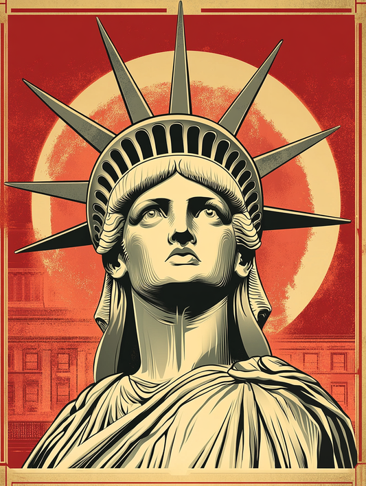Tableau Décoratif Icône de Liberté