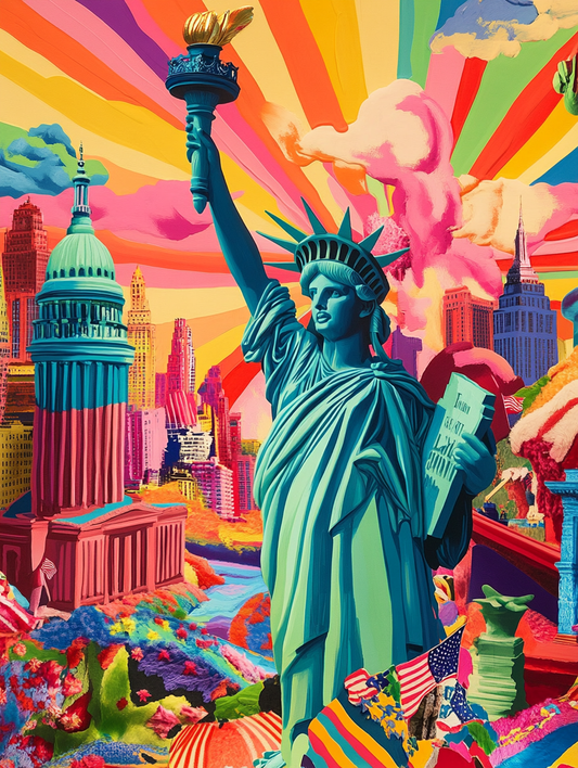 Tableau Décoratif Explosion New-Yorkaise